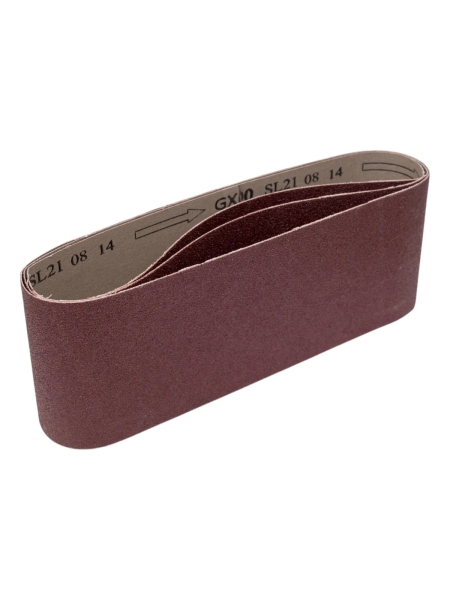 Лента шлифовальная 100x610 мм, А100 (14А 16/Р100), 3 шт Tsunami D761A1006100100