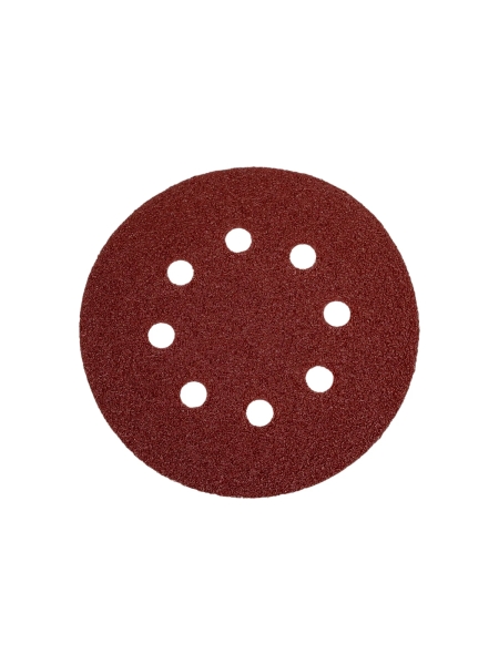 Круг шлифовальный 125 мм, А60 (14А 25/Р60), с отверстиями, 5 шт Tsunami DA61A0112500060