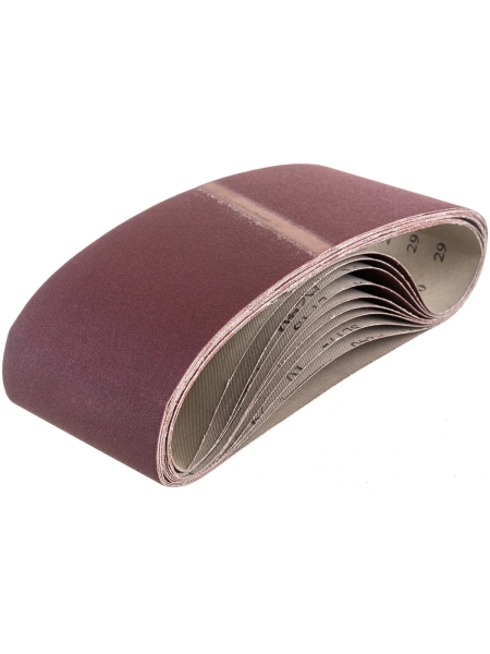 Шлифовальные ленты ЛБ 100х610 мм, А240, 14А, 10 шт. Tsunami D76110061014240