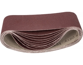Шлифовальные ленты ЛБ 75х457 мм, А180, 14А, 10 шт. Tsunami D76107545714180