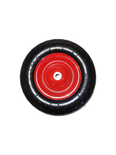 Колесо пневматическое 4.00-8 (390 мм; втулка 95 мм; подшипник 20 мм) для тачки WB 350D Tsunami D0KB8A4AIR400A2