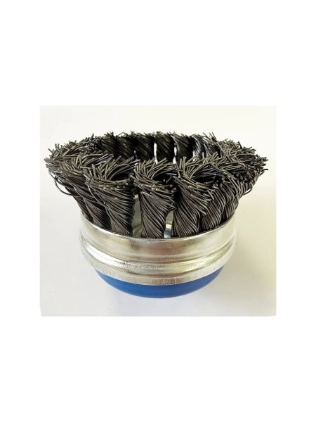 Щетка чашка усиленная Tsunami 65 мм, M14, проволока крученая стальная T61100650202012