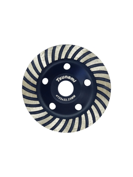 Чашка алмазная по бетону 125x22.23 мм, Turbo Tsunami DD0100125022000
