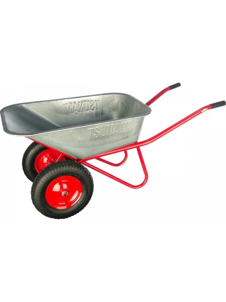 Строительная тачка двухколесная Tsunami WB 300D