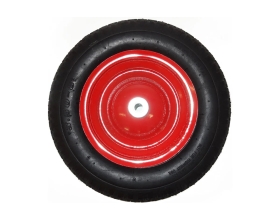 Колесо пневматическое 3.50-8 (370 мм; втулка 107 мм; подшипник 15 мм) для тачек WB 121S, WB 180S Tsunami D0KB8A4AIR35001