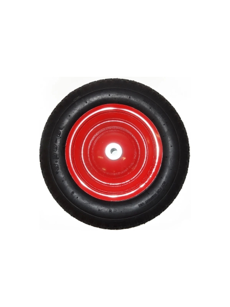 Колесо пневматическое 3.50-8 (370 мм; втулка 107 мм; подшипник 15 мм) для тачек WB 121S, WB 180S Tsunami D0KB8A4AIR35001