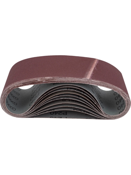 Шлифовальные ленты ЛБ 75х457 мм, А240, 14А, 10 шт. Tsunami D76107545714240