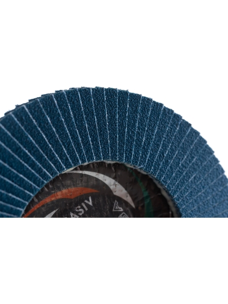 Круг лепестковый циркониевый по металлу и нержавеющей стали (125х22 мм, ZK80, 38А) Tsunami КЛТ1 D9610000ZK12580