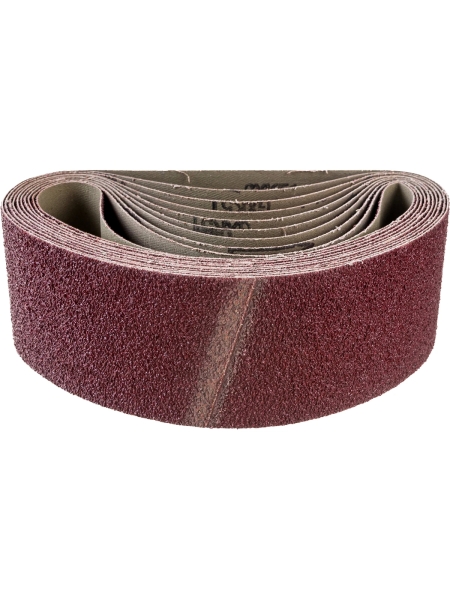 Шлифовальные ленты ЛБ 75х533 мм, А40, 14А, 10 шт. Tsunami D76107553314040