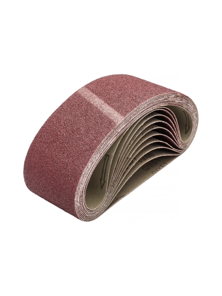 Шлифовальные ленты ЛБ 75х533 мм, А60, 14А, 10 шт. Tsunami D76107553314060