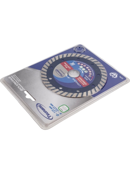 Диск алмазный по бетону 125x22.23x10 мм, Turbo Tsunami DD0003125022010