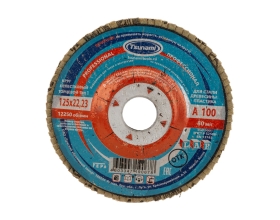 Круг лепестковый универсальный PROF (125х22 мм,  А100, 14А) Tsunami КЛТ1 D96100000P12581