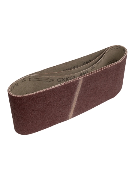 Лента шлифовальная 100x610 мм, А60 (14А 25/Р60), 3 шт Tsunami D761A1006100060