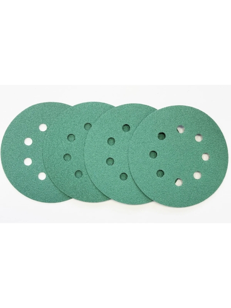 Диск самозацепляющийся пленочный Tsunami 125 мм, P320, с отверстиями DA61B0001250320