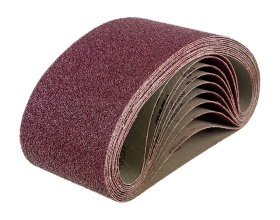 Шлифовальные ленты ЛБ 100х610 мм, А40, 14А, 10 шт. Tsunami D76110061014040