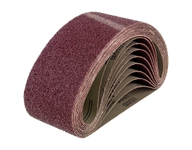 Шлифовальные ленты ЛБ 75х533 мм, А40, 14А, 10 шт. Tsunami D76107553314040