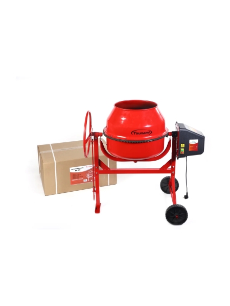 Бетоносмеситель TSUNAMI БР 180 700Вт, чугунный венец I1061231000180