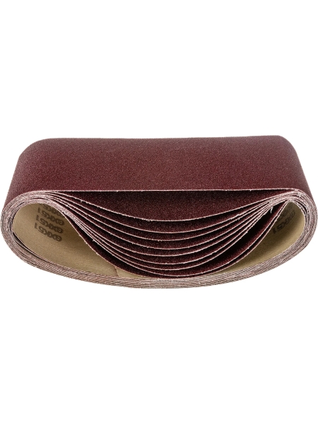 Шлифовальные ленты ЛБ 100х610 мм, А100, 14А, 10 шт. Tsunami D76110061014100