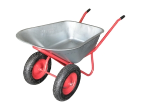 Строительная тачка с пневматическими колесами Tsunami WB 350D