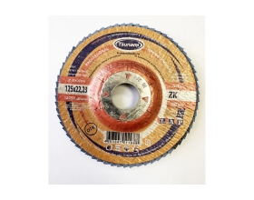 Лепестковый круг Tsunami КЛТ2 125x22 ZK80 (38А 20/Р80 циркон.) L D961002LZK12580