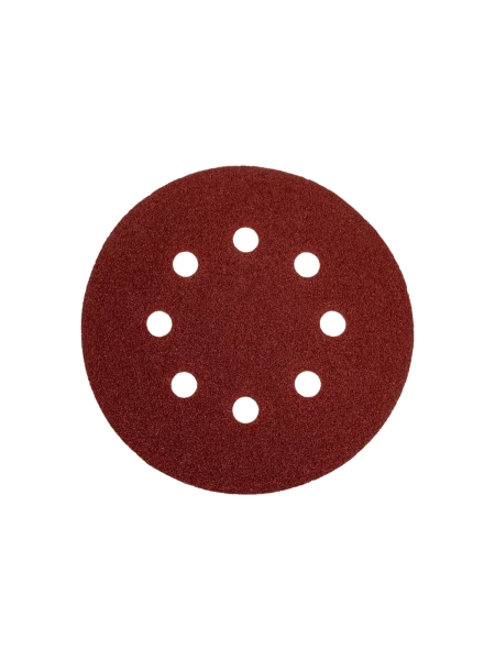 Круг шлифовальный 125 мм, А100 (14А 16/Р100), с отверстиями, 5 шт Tsunami DA61A0112500100