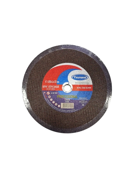 Круг отрезной по металлу PROFESSIONAL Tsunami 41 400x4.0x32 мм A 30 T BF 80 D16170400403200