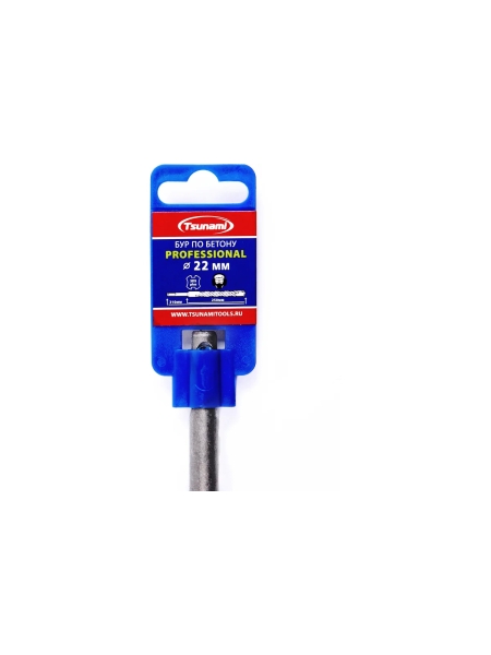 Бур по бетону SDS-plus Professional 22x310 мм Tsunami T10610200022310