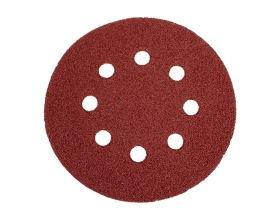 Круг шлифовальный 125 мм, А80 (14А 20/Р80), с отверстиями, 5 шт Tsunami DA61A0112500080