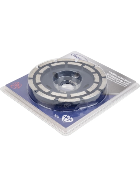 Чашка алмазная по бетону двухрядная, 125x22.23 мм Tsunami DD0101125022000