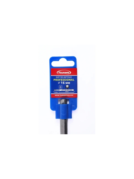 Бур по бетону SDS-plus Professional 16x450 мм Tsunami T10610200016450