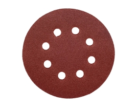 Круг шлифовальный 125 мм, А120 (14А 12/Р120), с отверстиями, 5 шт Tsunami DA61A0112500120