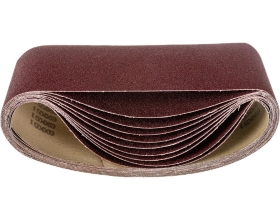 Шлифовальные ленты ЛБ 100х610 мм, А100, 14А, 10 шт. Tsunami D76110061014100