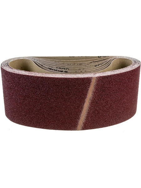 Шлифовальные ленты ЛБ 100х610 мм, А60, 14А, 10 шт. Tsunami D76110061014060