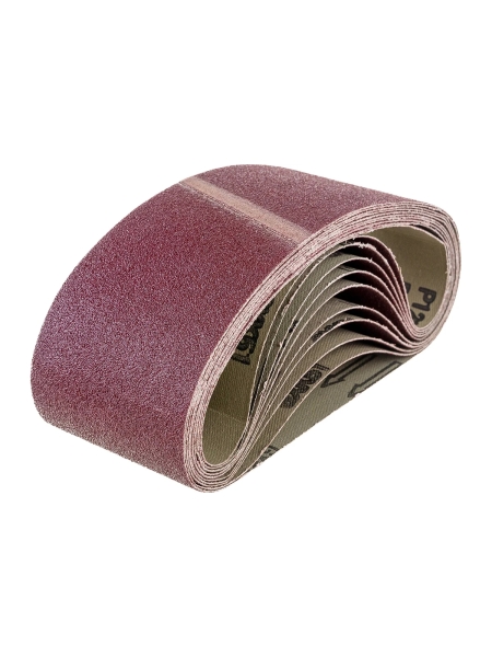 Шлифовальные ленты ЛБ 75х457 мм, А120, 14А, 10 шт. Tsunami D76107545714120