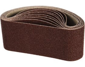 Шлифовальные ленты ЛБ 75х457 мм, А40, 14А, 10 шт. Tsunami D76107545714040