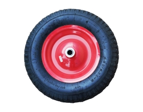 Колесо пневматическое 4.00-8 для тачки WB 300D и WB320D Tsunami D0KB8A3SOLID022