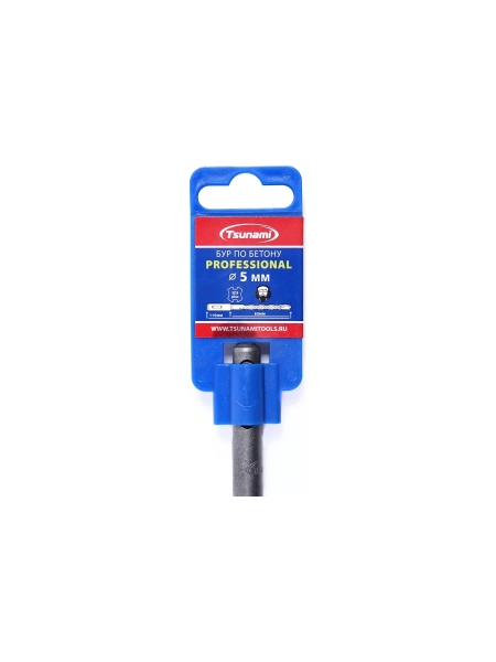 Бур по бетону SDS-plus Professional 5x110 мм Tsunami T10610200005110