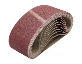 Шлифовальные ленты ЛБ 75х533 мм, А60, 14А, 10 шт. Tsunami D76107553314060