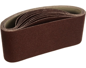 Шлифовальные ленты ЛБ 100х610 мм, А80, 14А, 10 шт. Tsunami D76110061014080