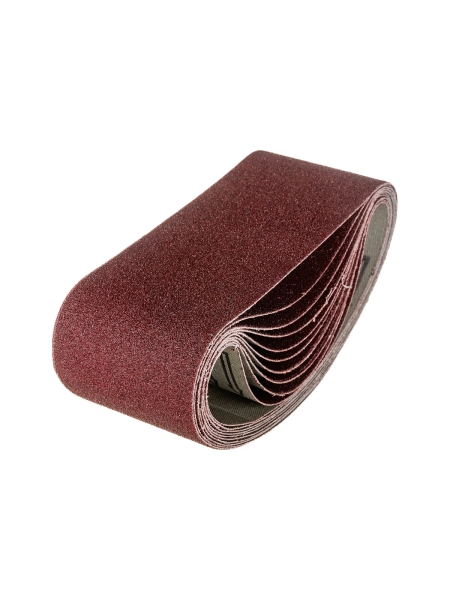 Шлифовальные ленты ЛБ 75х457 мм, А80, 14А, 10 шт. Tsunami D76107545714080