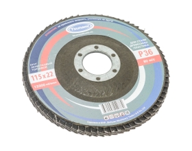 Круг лепестковый универсальный (115х22 мм,  А36, 14А) Tsunami КЛТ1 D96100000011536