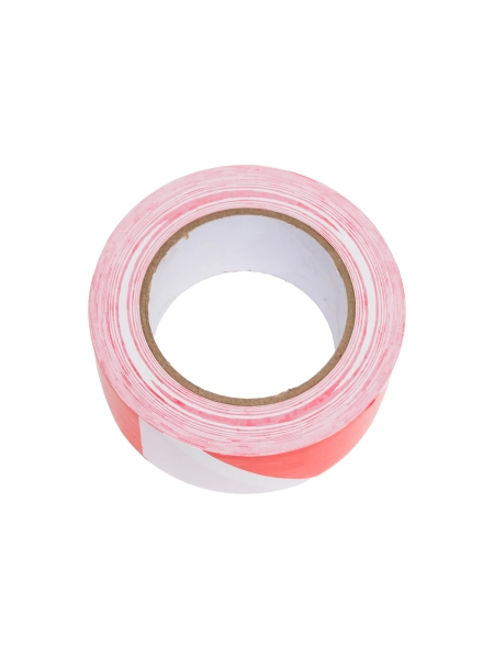 Лента односторонняя ПВХ для разметки Vintanet 911 красно-белая, 190мкм, 50мм х 33м 911WR 50MMХ33M