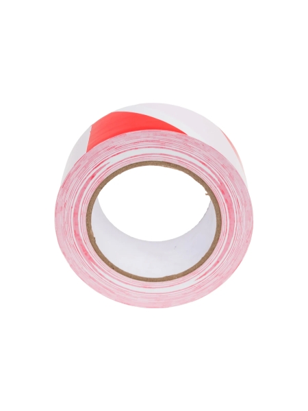 Лента односторонняя ПВХ для разметки Vintanet 911 красно-белая, 190мкм, 50мм х 33м 911WR 50MMХ33M