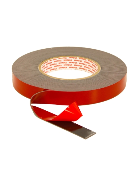 Монтажная сверхсильная двусторонняя клейкая лента VINTANET VN1146, цвет черный, 19 мм х 11 м VN11461911