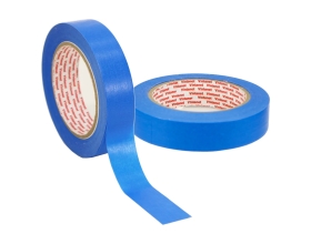 Малярная лента на основе рисовой бумаги Washi для четкого края Vintanet WM111, синяя, 24мм х 50м WM1112450