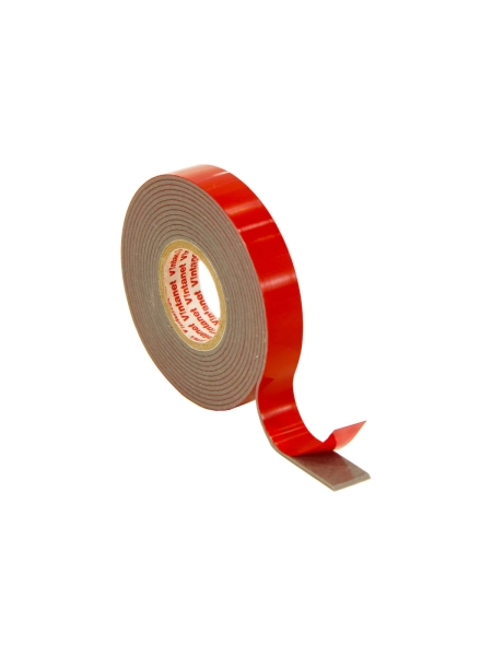 Двусторонняя клейкая монтажная термостойкая акриловая лента VINTANET VN1105, 12 мм х 2 м VN1105122