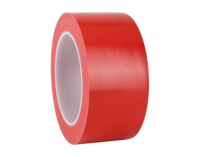 Лента односторонняя ПВХ для разметки Vintanet 911 красная, 190 мкм, 50мм х 33м 911R 50MMХ33M