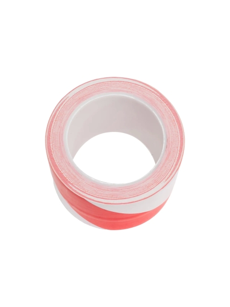 Лента односторонняя VINTANET ПВХ для разметки 511 красно-белая, 150 мкм, 75мм х 33м 511WR 75ММХ33М