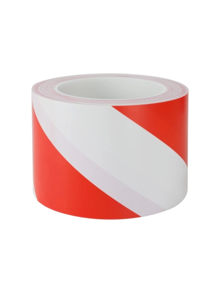 Лента односторонняя VINTANET ПВХ для разметки 511 красно-белая, 150 мкм, 75мм х 33м 511WR 75ММХ33М