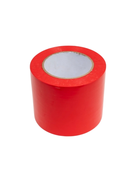 Лента односторонняя ПВХ для разметки Vintanet 911 красная, 190 мкм, 100мм х 33м 911R 100MMХ33M